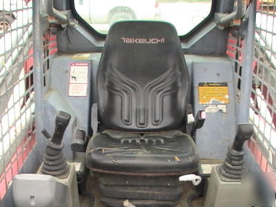 2001 takeuchi TL130 rubber track skid steer loader