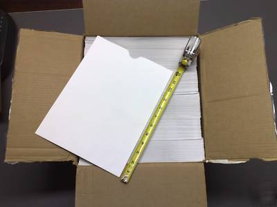 28# white document sleeves/ envelopes 12