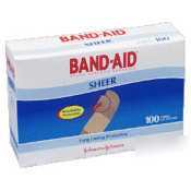 Johnsonandjohnson band-aid sheer adhesive bandage
