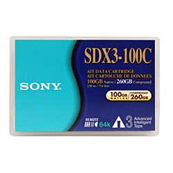 New sony data cartridge ait-3 100GB 230M SDX3100C