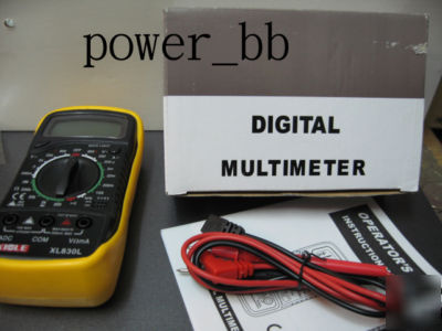 Proffessional fluk multimeter XL830L yellow black