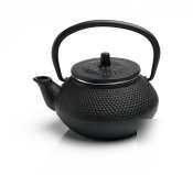 Rosseto black cast iron teapot |1 ea| tp 17C