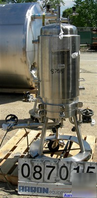 Used: millipore jacketed cartridge filter, model CESH23