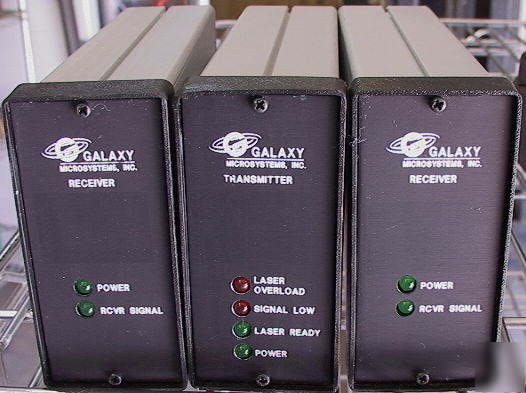 Galaxy microsystems LM10 laser transmitter and 2 LM20 r