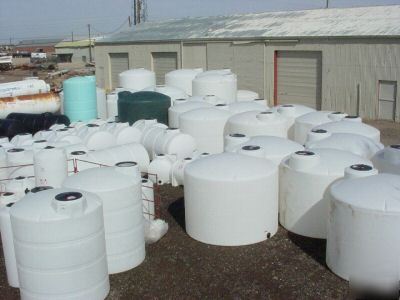 2500 gallon poly fresh water only storage tank tanks
