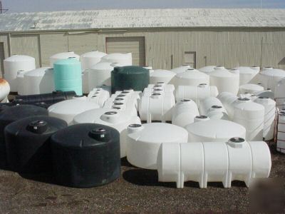 2500 gallon poly fresh water only storage tank tanks