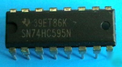 74HC595 8-bit shift register - (pack of 10) 