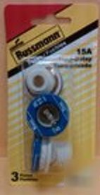 Cooper bussman 15A fuse - pack of 3