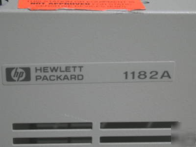 Hewlett packard test equipment cart model 1182A great s