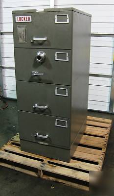 Mosler gsa 4-drawer file cabinet legal security safe