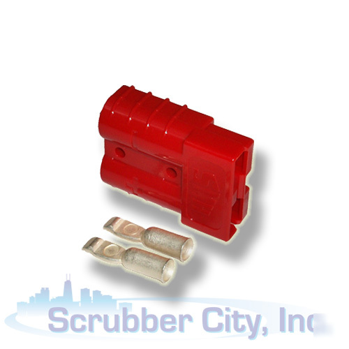 SC23005 - red anderson connector SB50 - 6 awg contacts