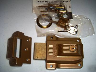 Yale 112Â¼ extra heavy duty deadbolt lock / locksmith