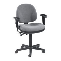 Lorell multitask chair adjustable 24X24X3338 gray