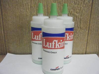 Lufkin glo lime marking chalk/ lot of 3