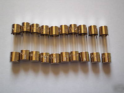 10 of 4A quick blow glass fuse 20MM x 5MM 250V rohs