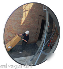 26 inch outdoor polycarbonate convex security mirror 