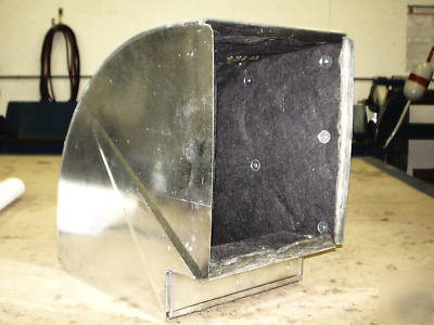 Custom metal fabrication sheet metal elbow for furnace
