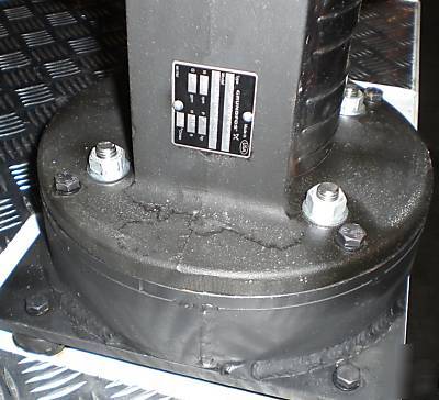 Grundfos CRK8 53 gpm coolant pump with 300 gal tank