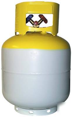 New refrigerant recovery cylinder tank 50 lb flame king