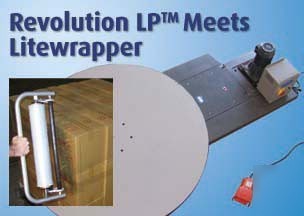 New revolution lp pallet stretch wrapper (low profile) 