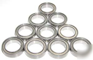 10 balls bearing 6700 10MM/15MM/4 teflon ball bearings