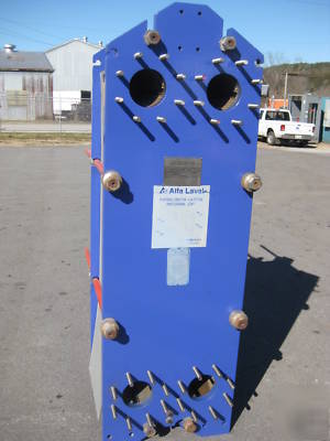 Alfa laval ss plate and frame heat exchanger M15-bfm