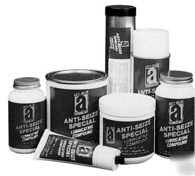 Anti-seize alum, copper and graphite base, qty 3