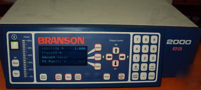 Branson 2000 2000EA ultrasonic assembly systems 40:0.4 