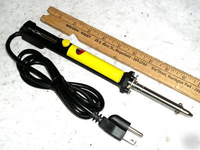 Electric heated solder sucker pump desolder iron tool