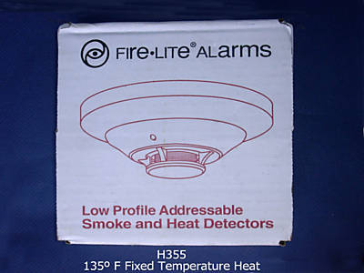 Fire-lite addressable 135 fixed temp heat detector H355