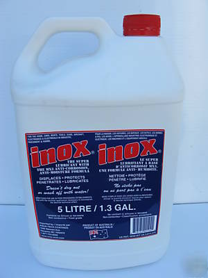 Inox-the supreme lubricant