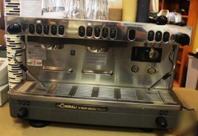 La cimbali 2 group espresso machine M29 selectron