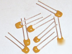 Monolythic capacitor kit - 26 values of 6 each