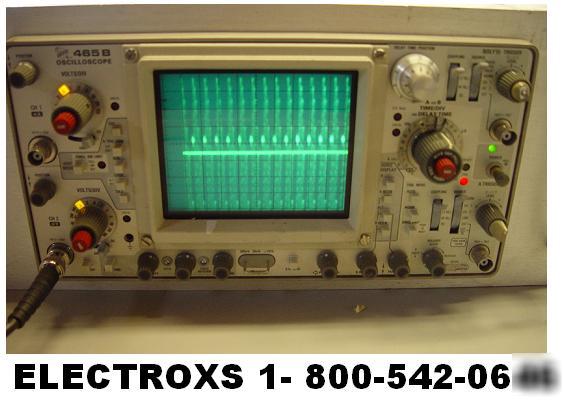 Tektronix analog oscilloscope - 465B - used/tested