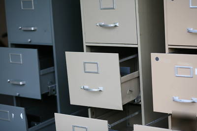 3 file cabinets- great condition 