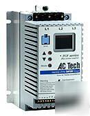 Ac tech sensorless vector drive inverter 5 hp 5HP vfd