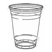 DartÂ® conexÂ® clear plastic cup - 24 oz. - 24CDART - 24C