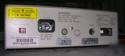 Hewlett packard 1142A probe control & power module used