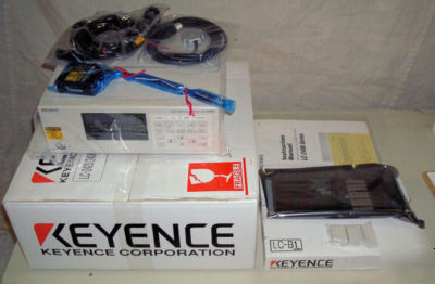 New keyence LC2400A laser displacement meter system, 