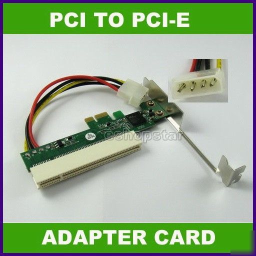 New pci-e pci-express to pci card converter adapter