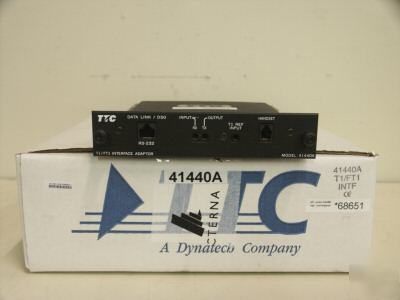 Ttc/acterna 41440A T1 fractional interface adapter card