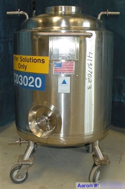 Used- precision stainless reactor, 52 gallon (200 liter