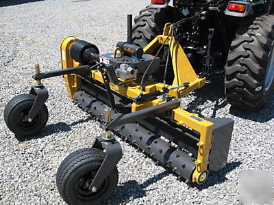 Harley TM5 5' tractor pto power box rake free shipping 