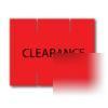 10 rolls paxar monarch 1115 red clearance price labels