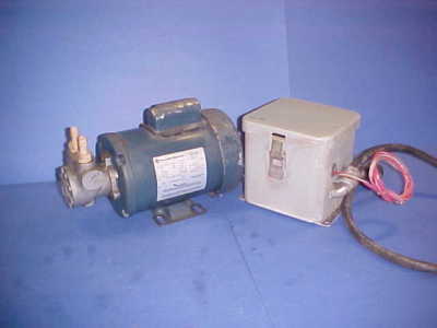Franklin ac motor, 115V, 1 hp,1 ph, 1725 rpm,