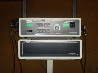 Intelect 240 ultrasound generator, 2 applicators & cart