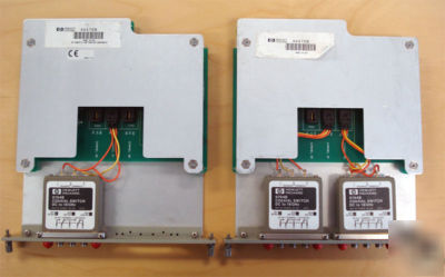 [2X] hp 44476B microwave switch boards + [3X] 8764B
