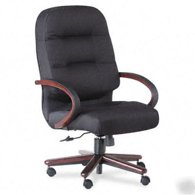 Hon 2190 pillow soft high back executive chair wood