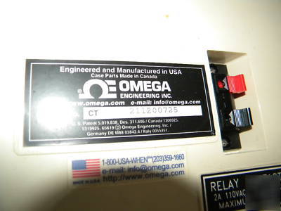 Omega high performance ph and temperature recorder ct