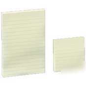 Sparco adhesive ruled note pads - 100 sheet(s)